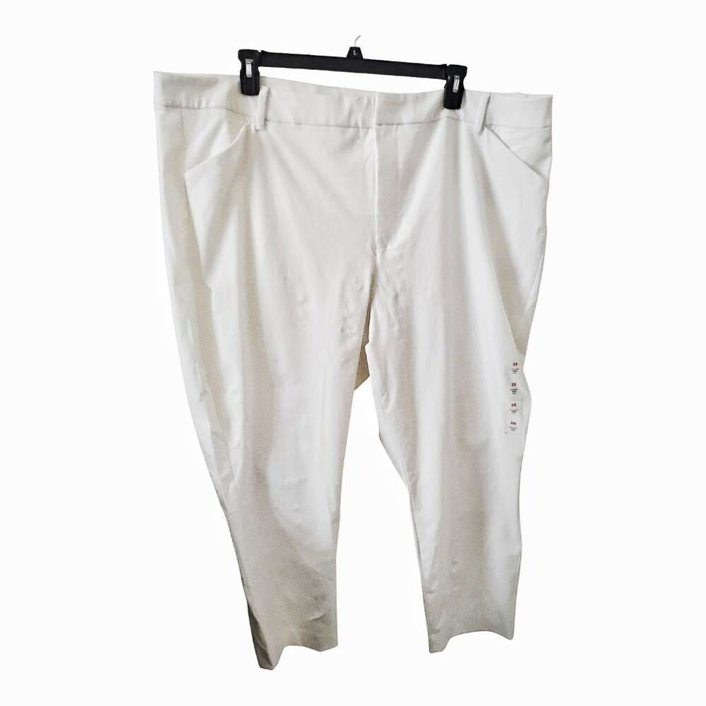 Old Navy Plus Size White Chino Casual Pants Size 28‎ NwT-SALE